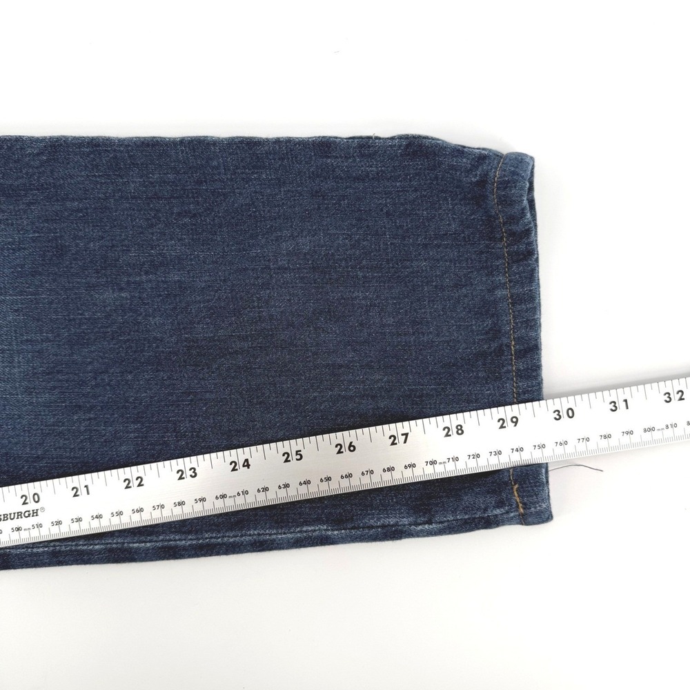 Brunello Cucinelli Mens Blue Straight Leg Denim Jeans Made in Italy 40x30 IT 58 - Picture 8 of 10